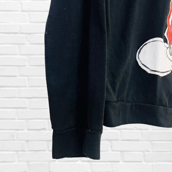 Disney Mickey Mouse Funny Graphic Sweatshirt Top Crewneck Long Sleeve Pullover - Picture 8 of 12
